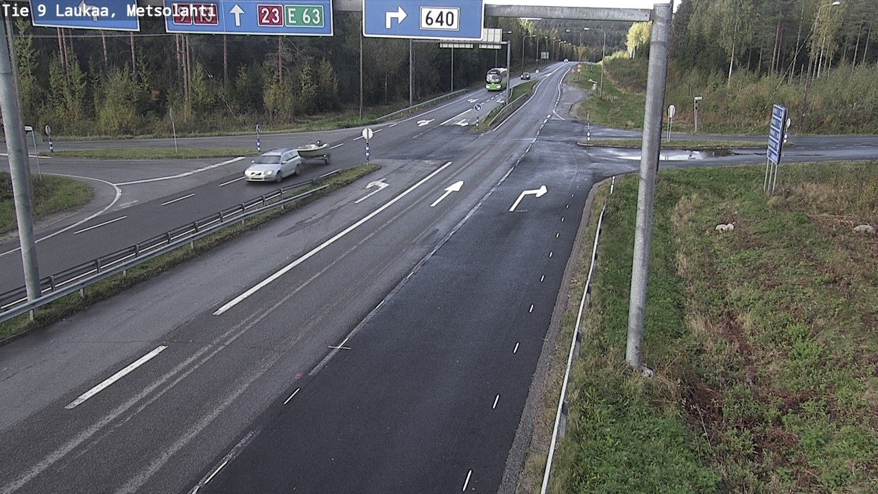 Kelikamerat Kuva Tie 9 Laukaa, Metsolahti, Laukaa, Keski-Suomi
