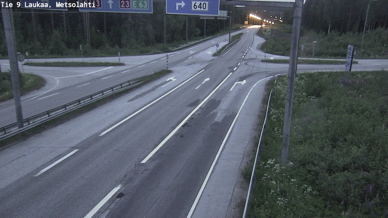 Kelikamerat Kuva Tie 9 Laukaa, Metsolahti, Laukaa, Keski-Suomi