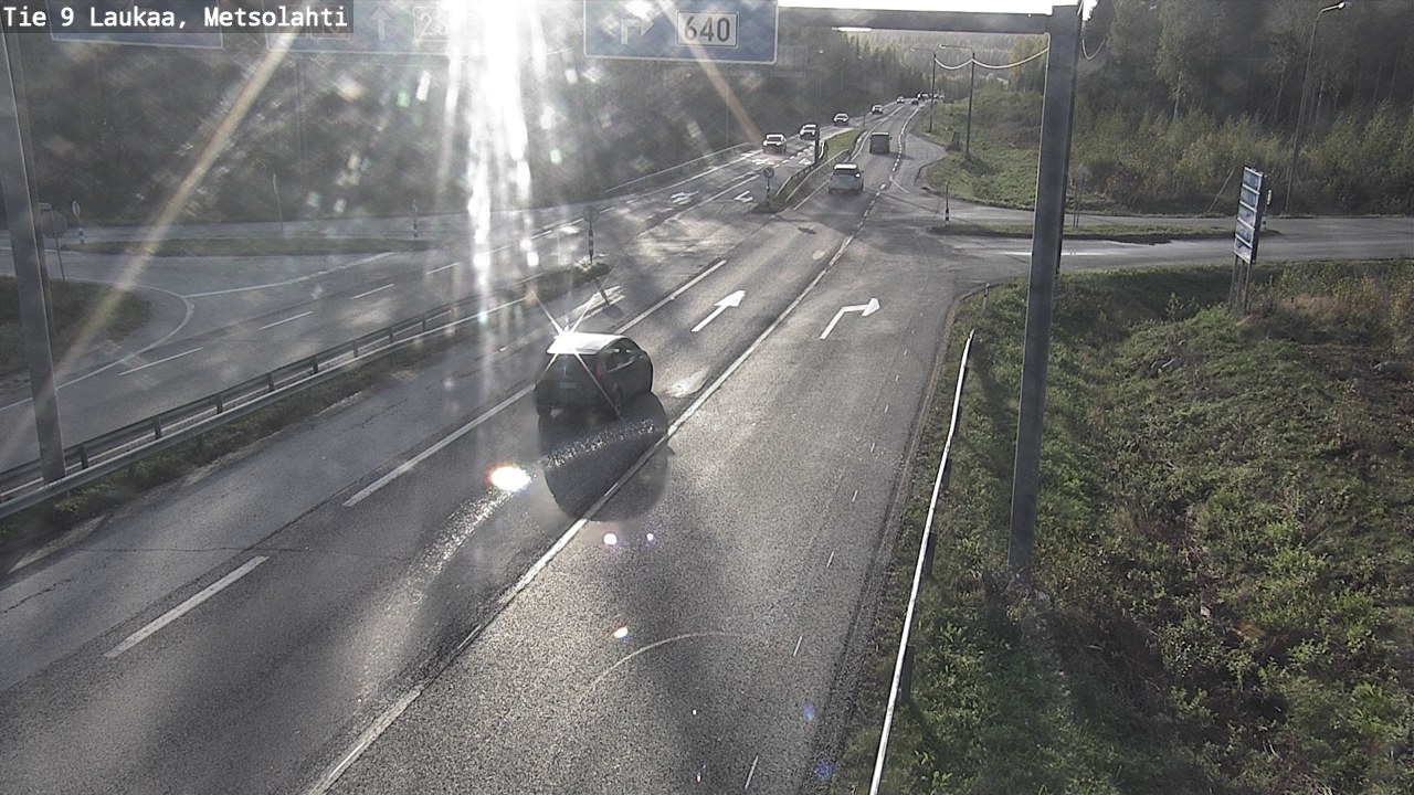 Weather Camera Image Road 9 Laukaa, Metsolahti, Laukaa, Keski-Suomi