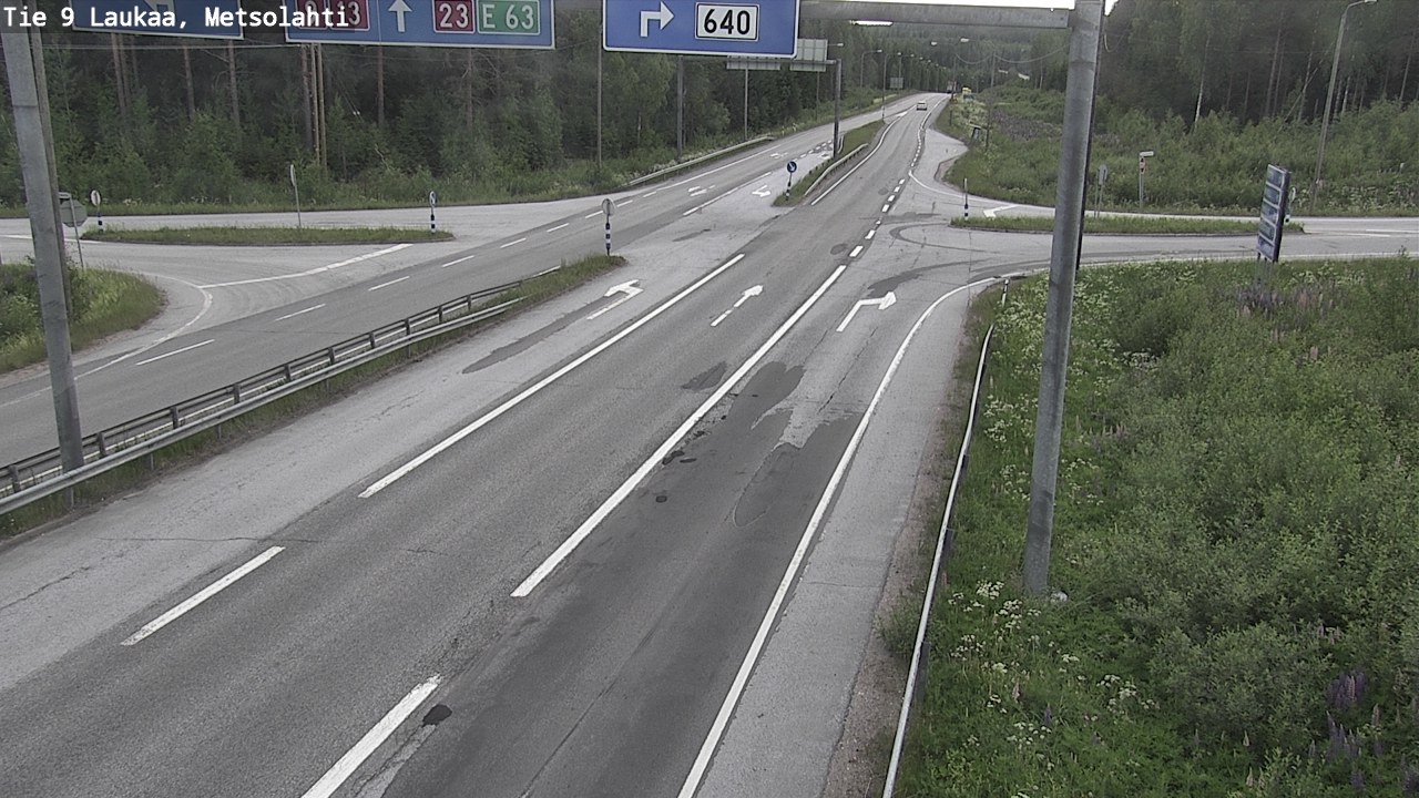 Kelikamerat Kuva Tie 9 Laukaa, Metsolahti, Laukaa, Keski-Suomi