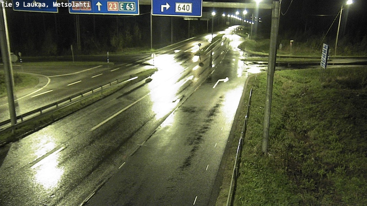 Weather Camera Image Road 9 Laukaa, Metsolahti, Laukaa, Keski-Suomi