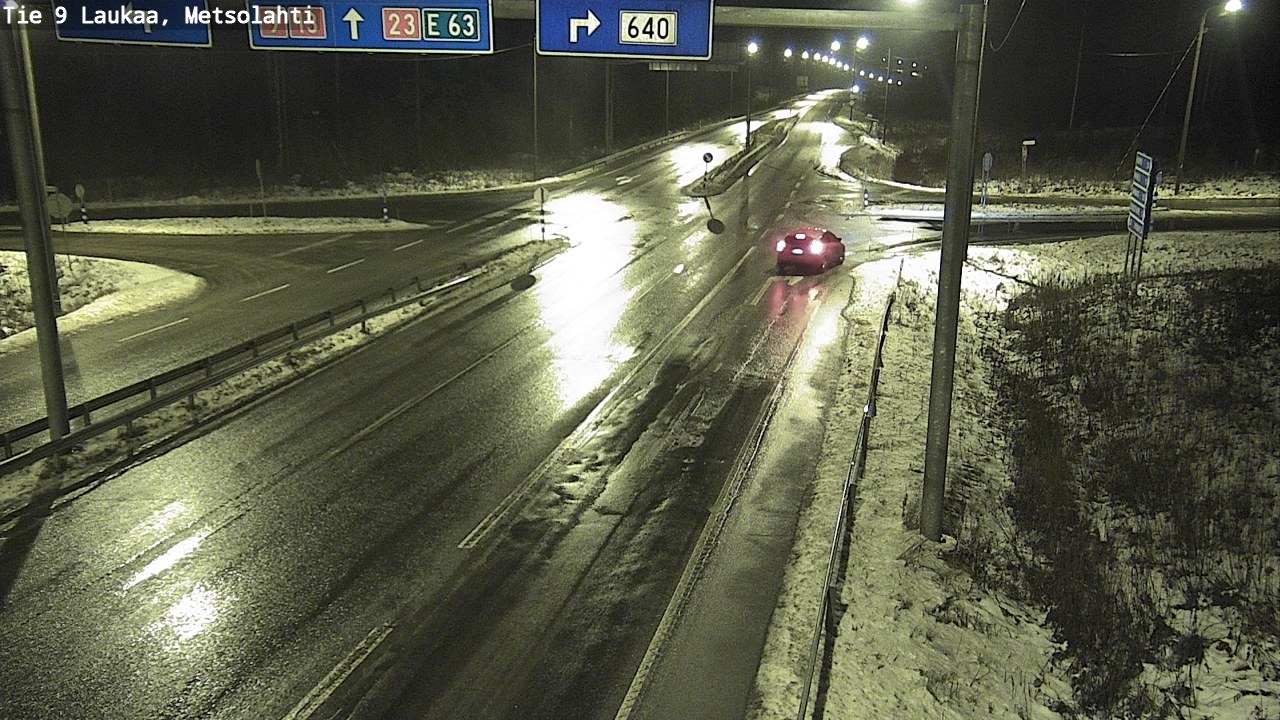 Weather Camera Image Väg 9 Laukaa, Metsolahti, Laukaa, Keski-Suomi