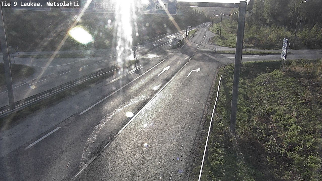 Weather Camera Image Road 9 Laukaa, Metsolahti, Laukaa, Keski-Suomi