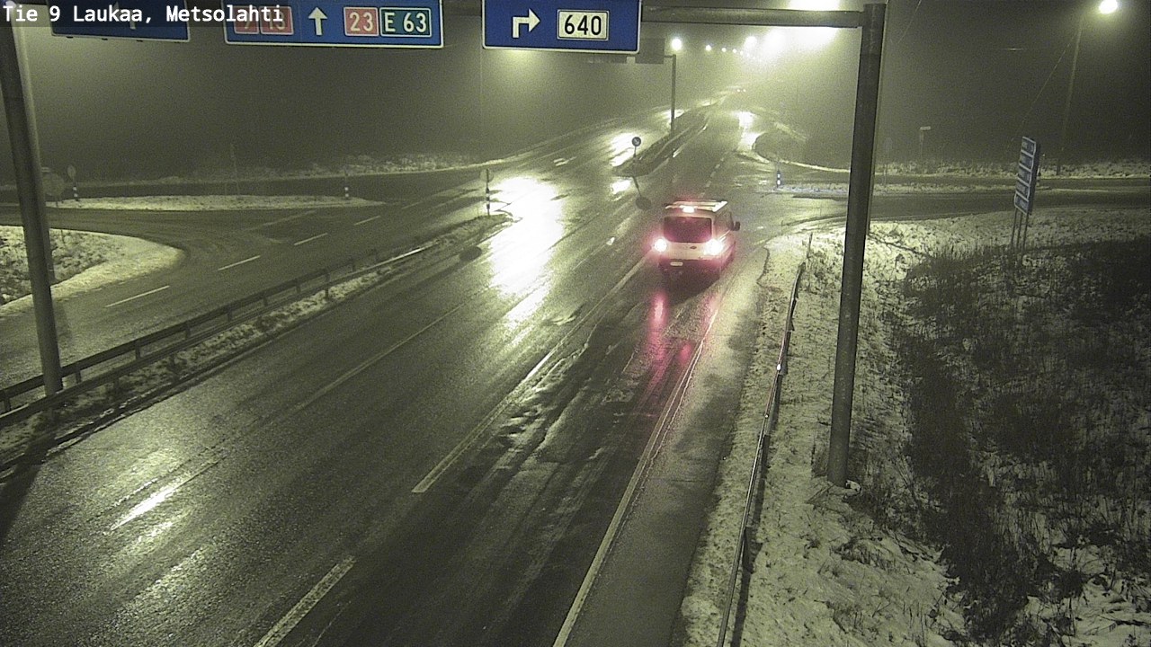 Weather Camera Image Väg 9 Laukaa, Metsolahti, Laukaa, Keski-Suomi
