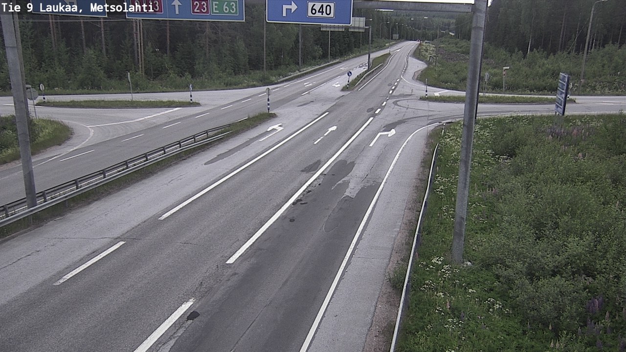 Kelikamerat Kuva Tie 9 Laukaa, Metsolahti, Laukaa, Keski-Suomi