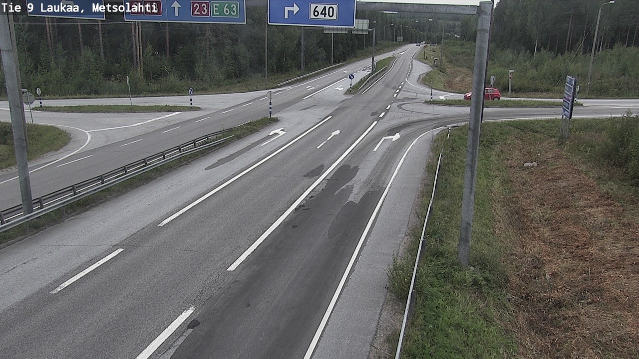 Weather Camera Image Road 9 Laukaa, Metsolahti, Laukaa, Keski-Suomi
