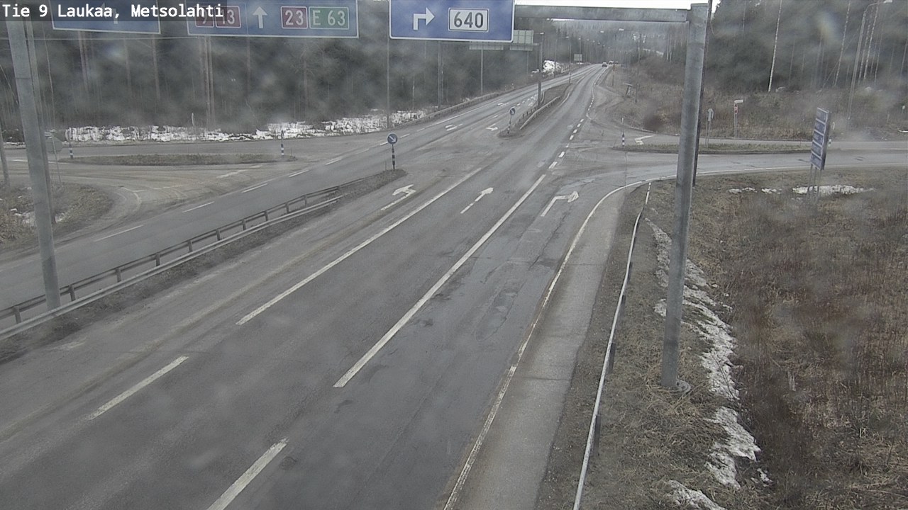 Weather Camera Image Road 9 Laukaa, Metsolahti, Laukaa, Keski-Suomi