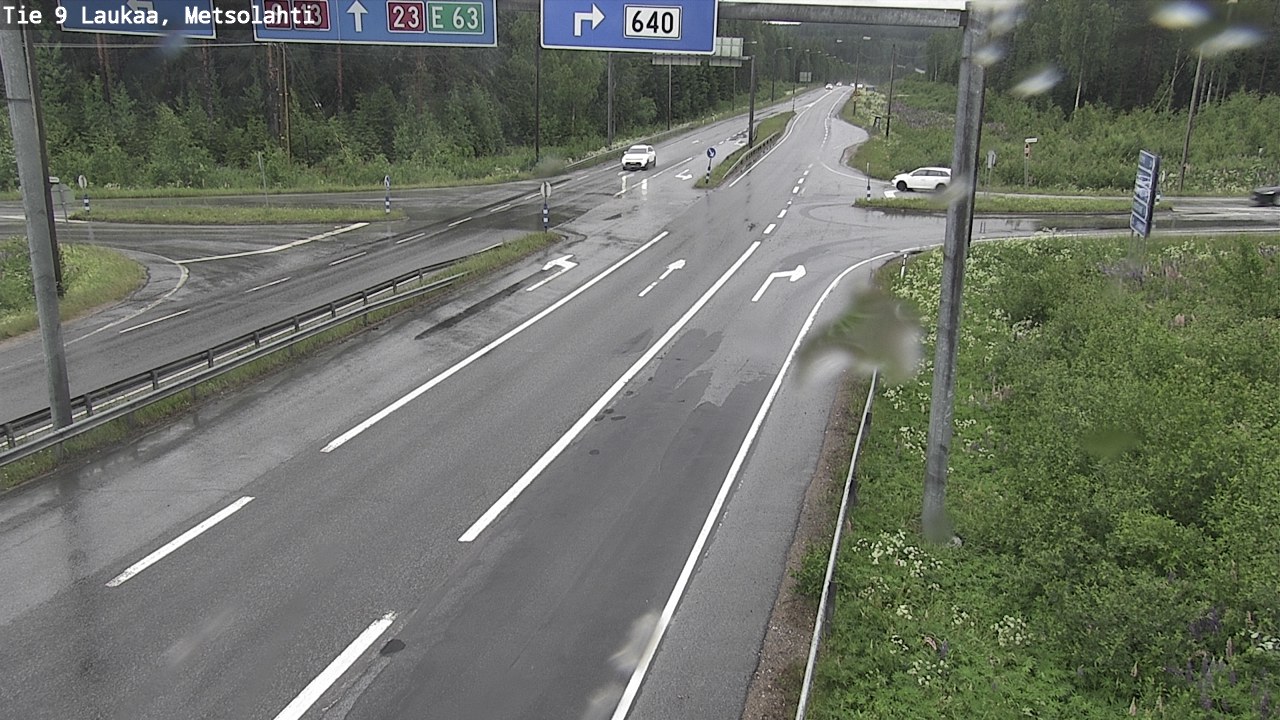 Weather Camera Image Road 9 Laukaa, Metsolahti, Laukaa, Keski-Suomi