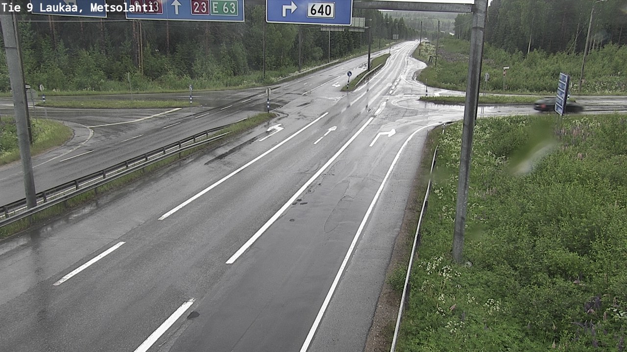 Kelikamerat Kuva Tie 9 Laukaa, Metsolahti, Laukaa, Keski-Suomi