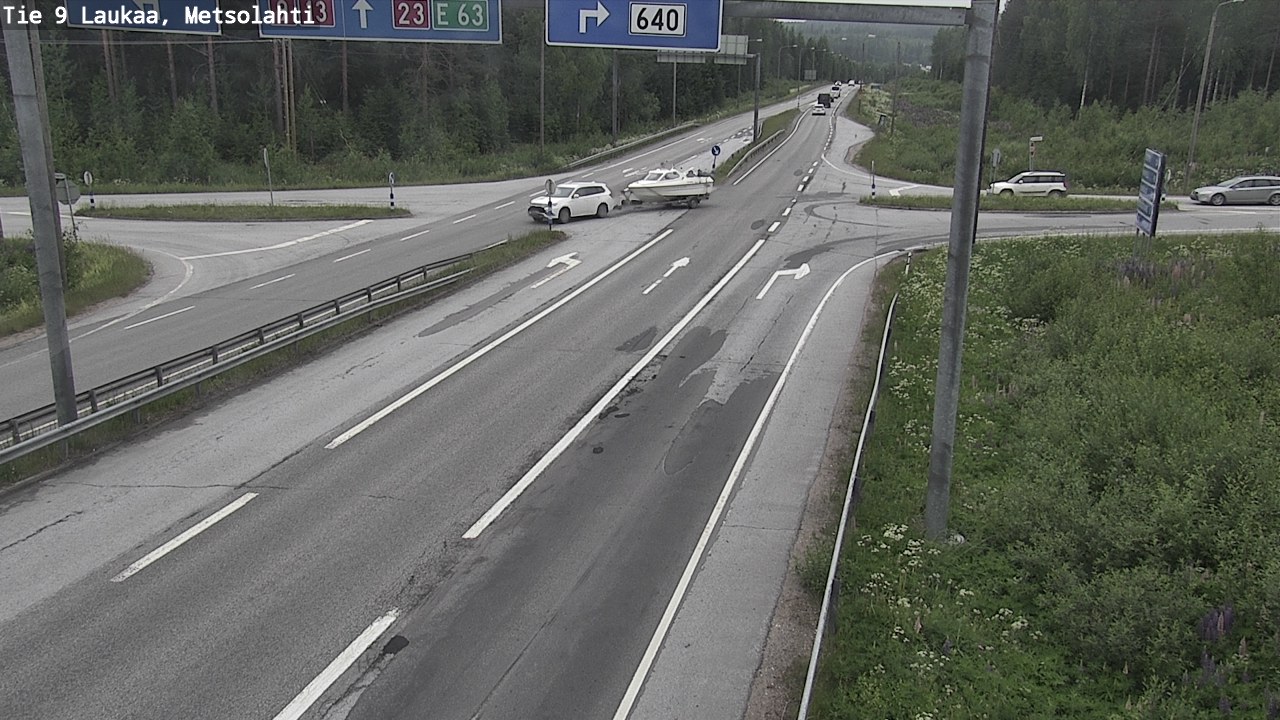 Kelikamerat Kuva Tie 9 Laukaa, Metsolahti, Laukaa, Keski-Suomi