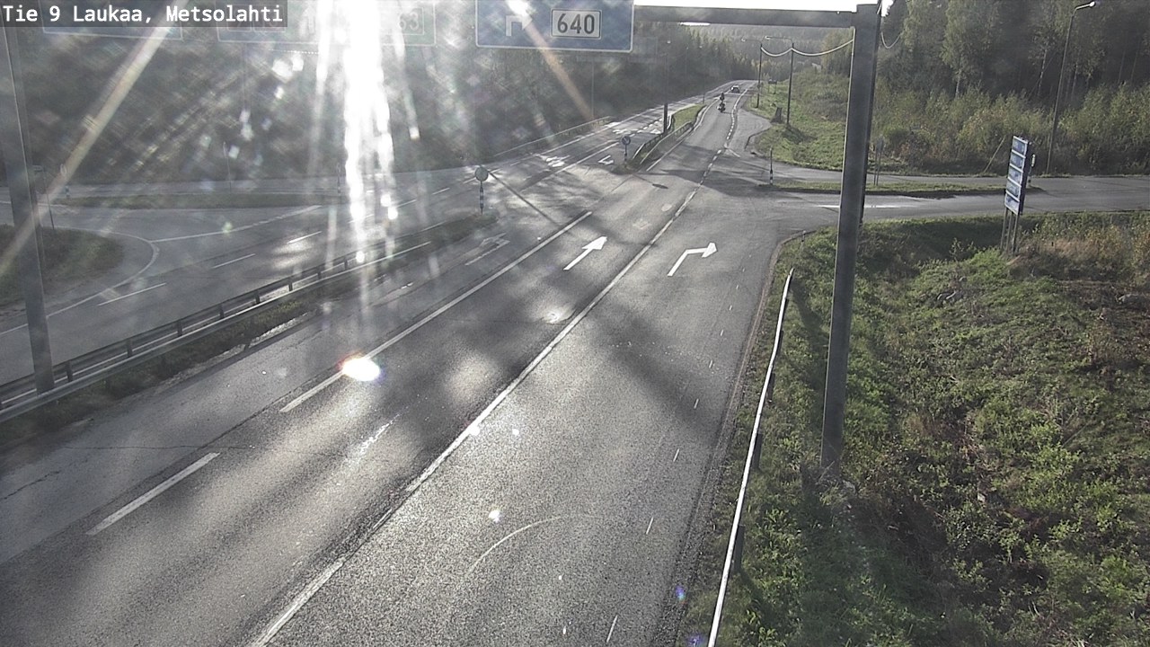 Weather Camera Image Road 9 Laukaa, Metsolahti, Laukaa, Keski-Suomi