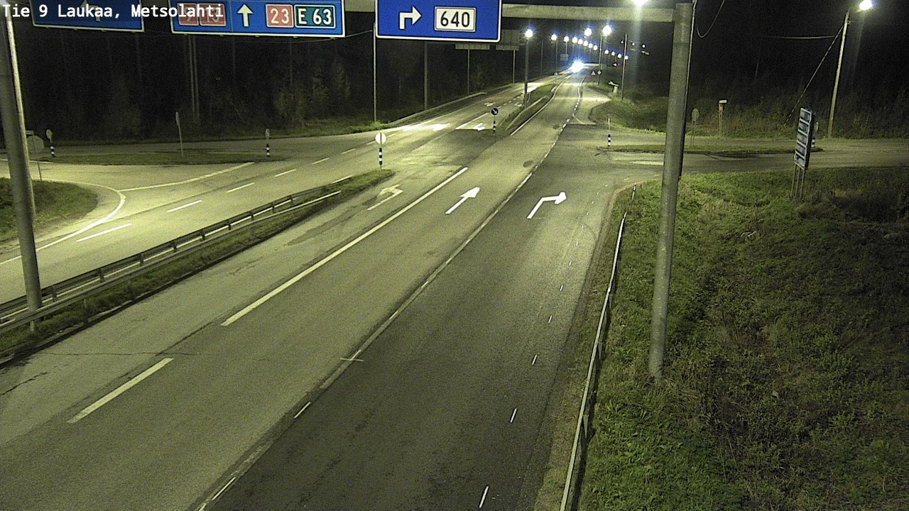 Weather Camera Image Road 9 Laukaa, Metsolahti, Laukaa, Keski-Suomi