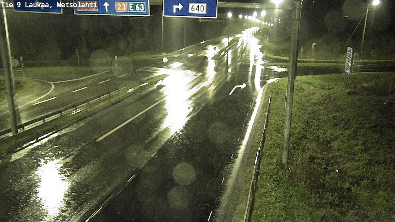 Weather Camera Image Road 9 Laukaa, Metsolahti, Laukaa, Keski-Suomi