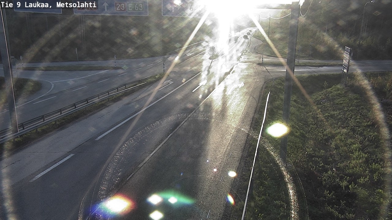 Weather Camera Image Road 9 Laukaa, Metsolahti, Laukaa, Keski-Suomi