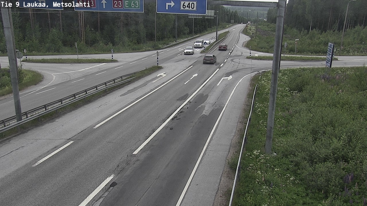 Kelikamerat Kuva Tie 9 Laukaa, Metsolahti, Laukaa, Keski-Suomi