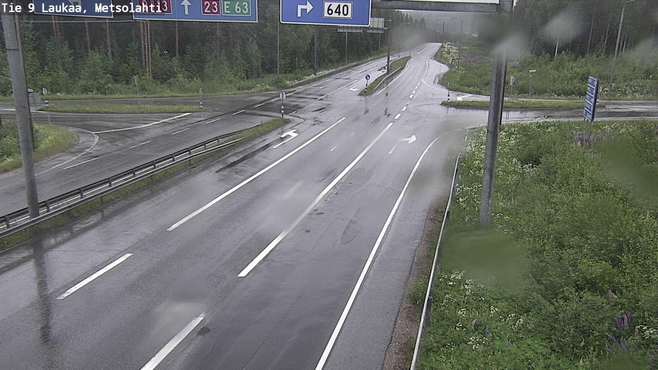 Kelikamerat Kuva Tie 9 Laukaa, Metsolahti, Laukaa, Keski-Suomi