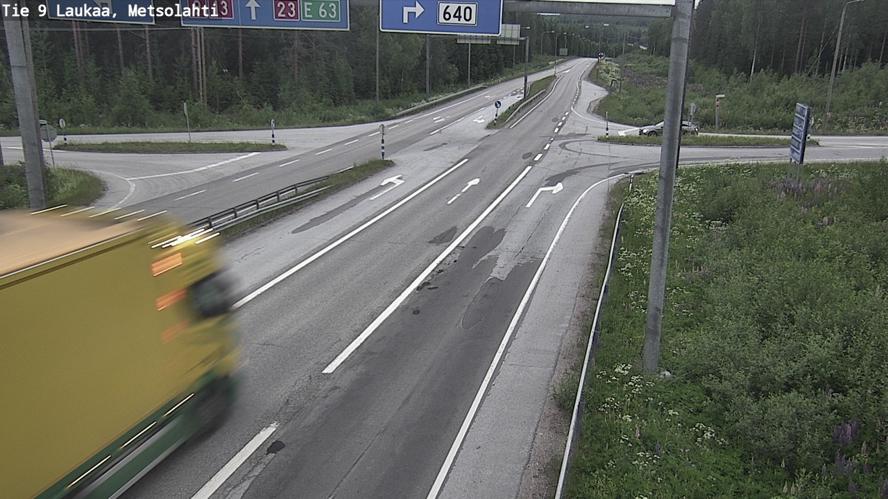 Kelikamerat Kuva Tie 9 Laukaa, Metsolahti, Laukaa, Keski-Suomi