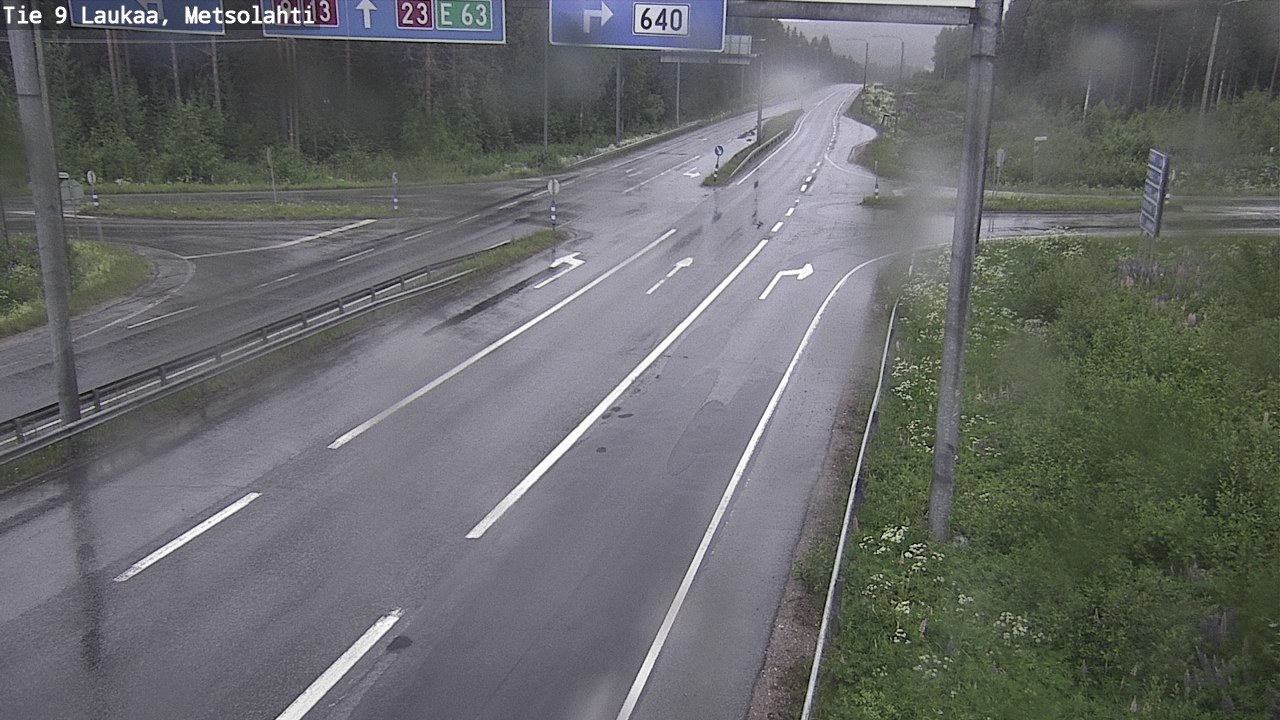 Kelikamerat Kuva Tie 9 Laukaa, Metsolahti, Laukaa, Keski-Suomi