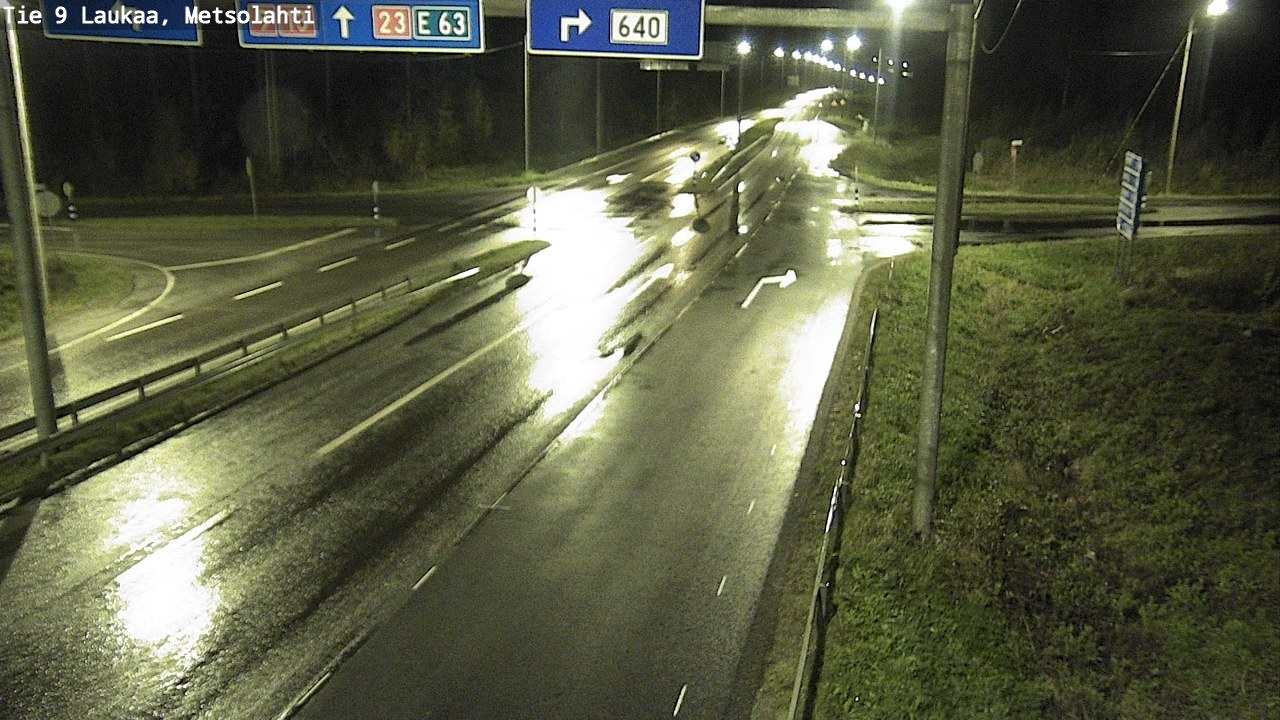 Weather Camera Image Road 9 Laukaa, Metsolahti, Laukaa, Keski-Suomi