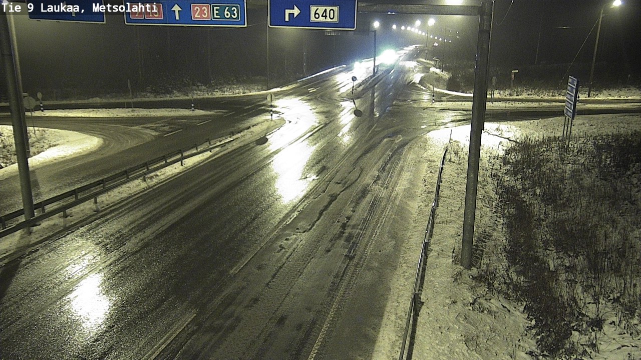 Weather Camera Image Väg 9 Laukaa, Metsolahti, Laukaa, Keski-Suomi