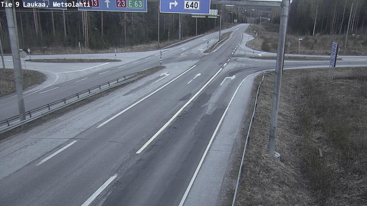Weather Camera Image Road 9 Laukaa, Metsolahti, Laukaa, Keski-Suomi