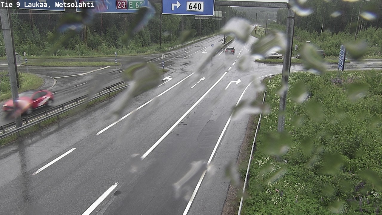 Weather Camera Image Road 9 Laukaa, Metsolahti, Laukaa, Keski-Suomi
