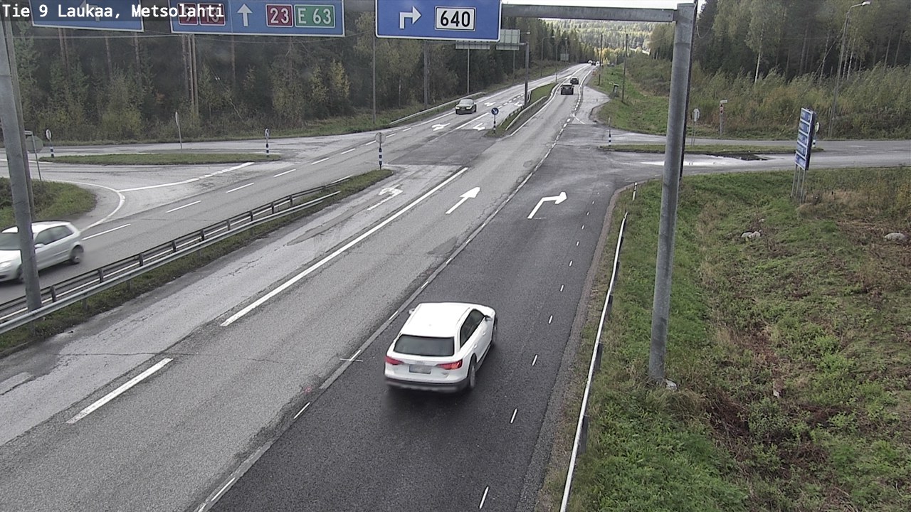 Weather Camera Image Road 9 Laukaa, Metsolahti, Laukaa, Keski-Suomi
