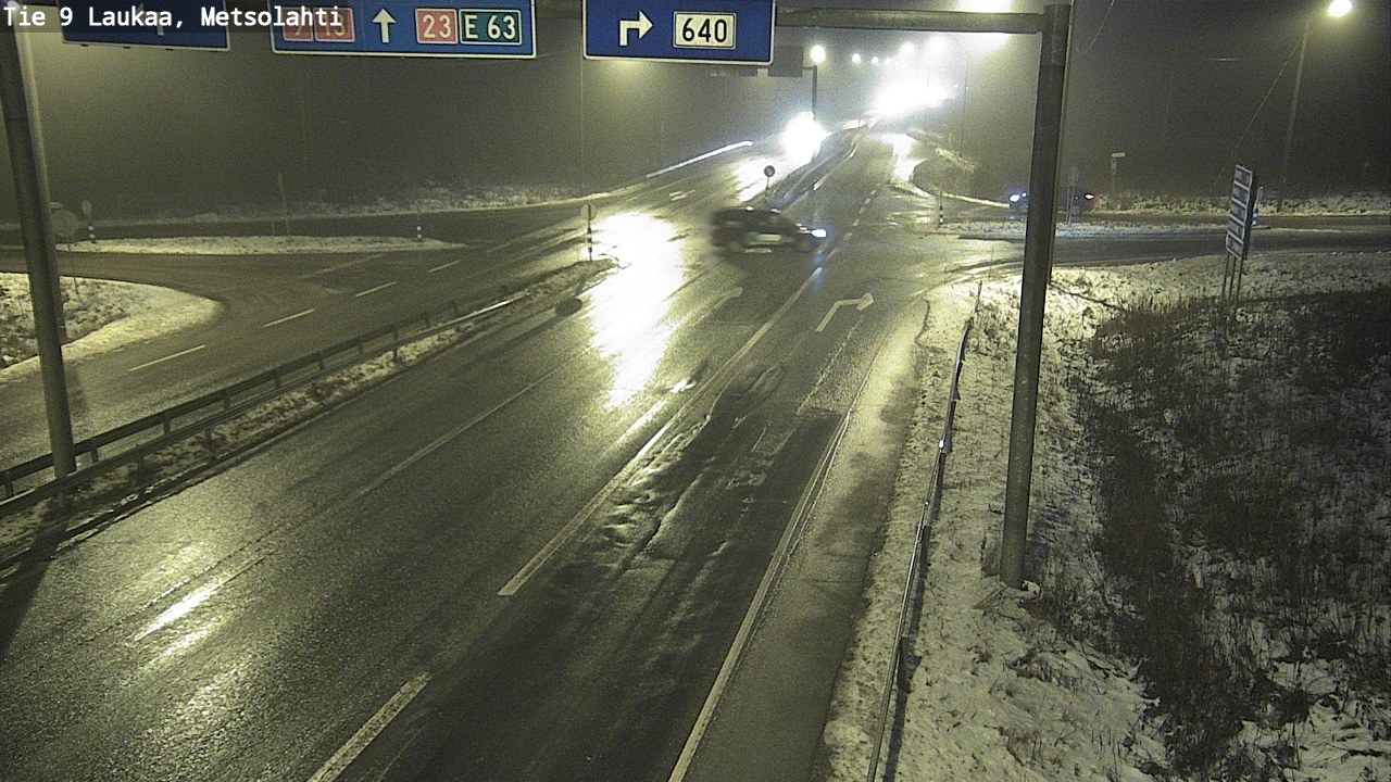 Weather Camera Image Väg 9 Laukaa, Metsolahti, Laukaa, Keski-Suomi