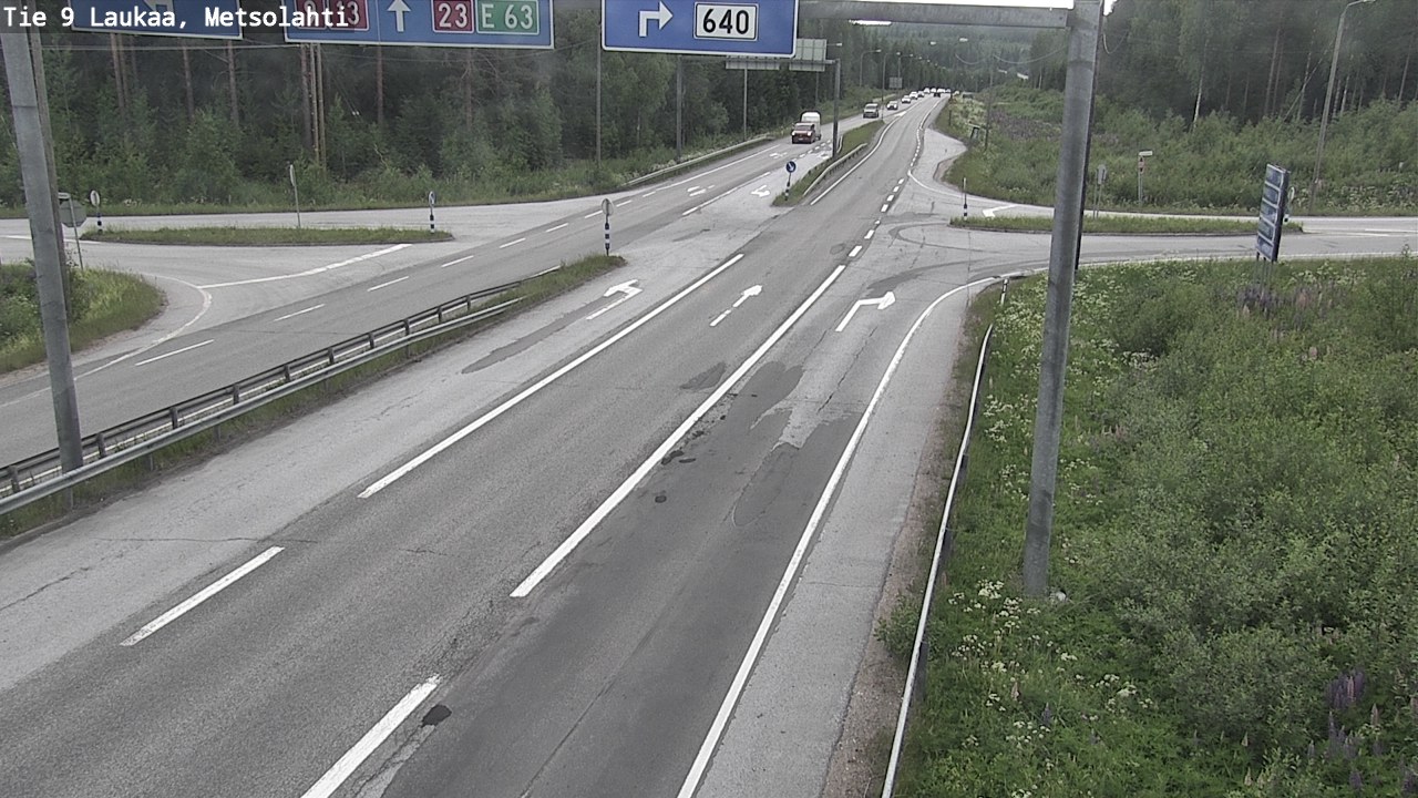 Kelikamerat Kuva Tie 9 Laukaa, Metsolahti, Laukaa, Keski-Suomi