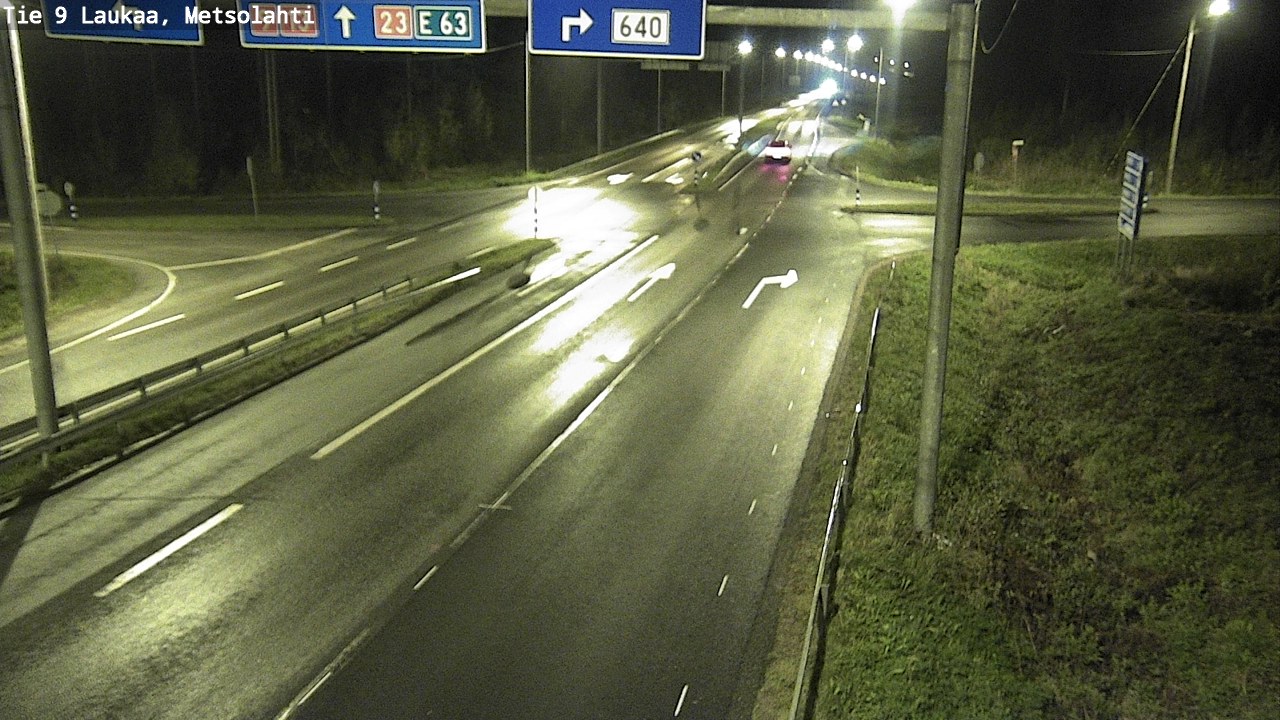 Weather Camera Image Road 9 Laukaa, Metsolahti, Laukaa, Keski-Suomi