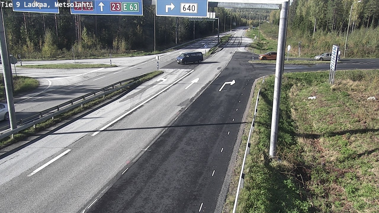 Kelikamerat Kuva Tie 9 Laukaa, Metsolahti, Laukaa, Keski-Suomi