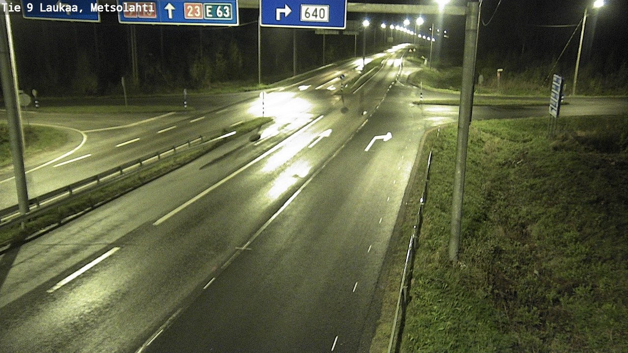 Weather Camera Image Road 9 Laukaa, Metsolahti, Laukaa, Keski-Suomi