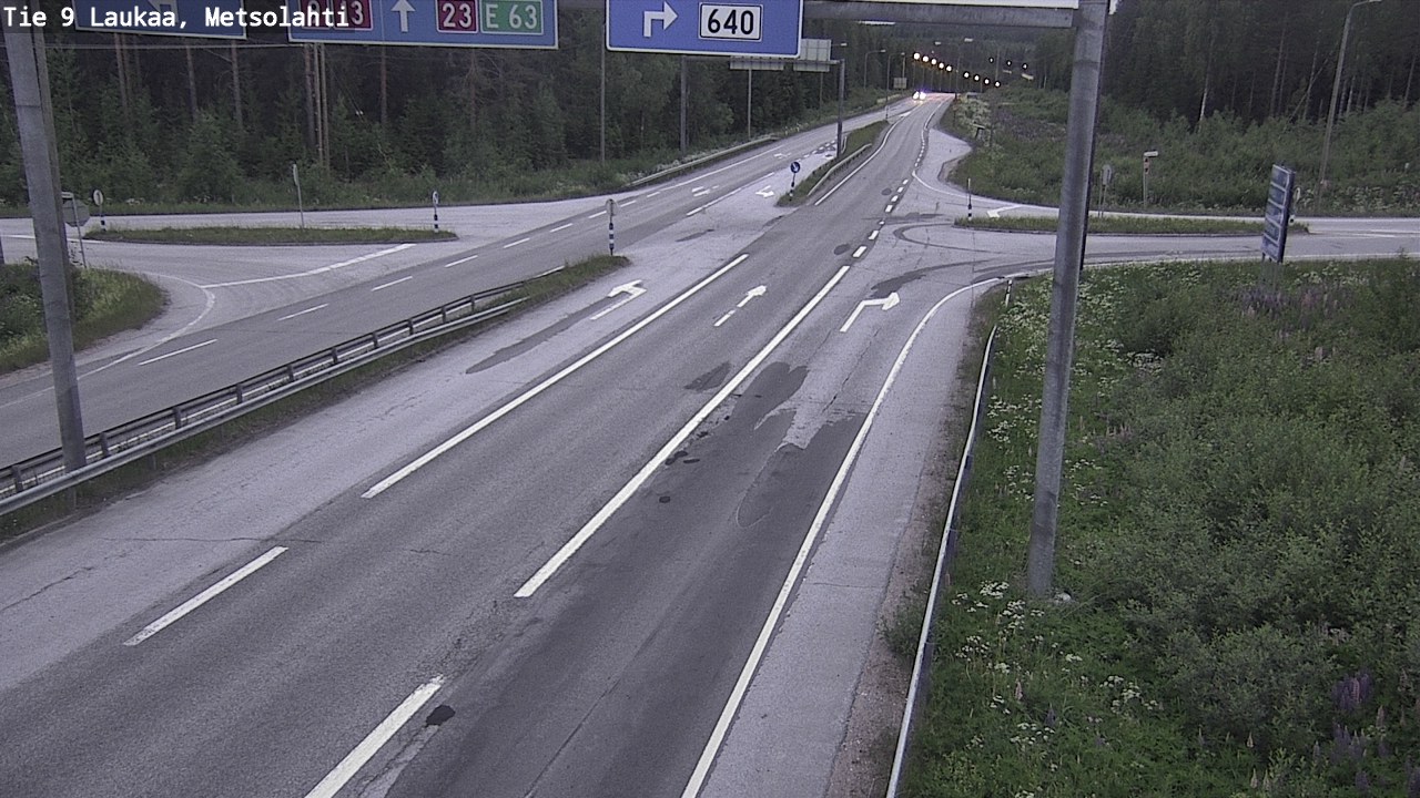 Kelikamerat Kuva Tie 9 Laukaa, Metsolahti, Laukaa, Keski-Suomi