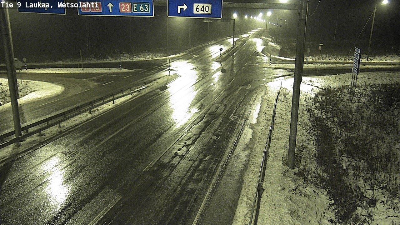 Weather Camera Image Väg 9 Laukaa, Metsolahti, Laukaa, Keski-Suomi