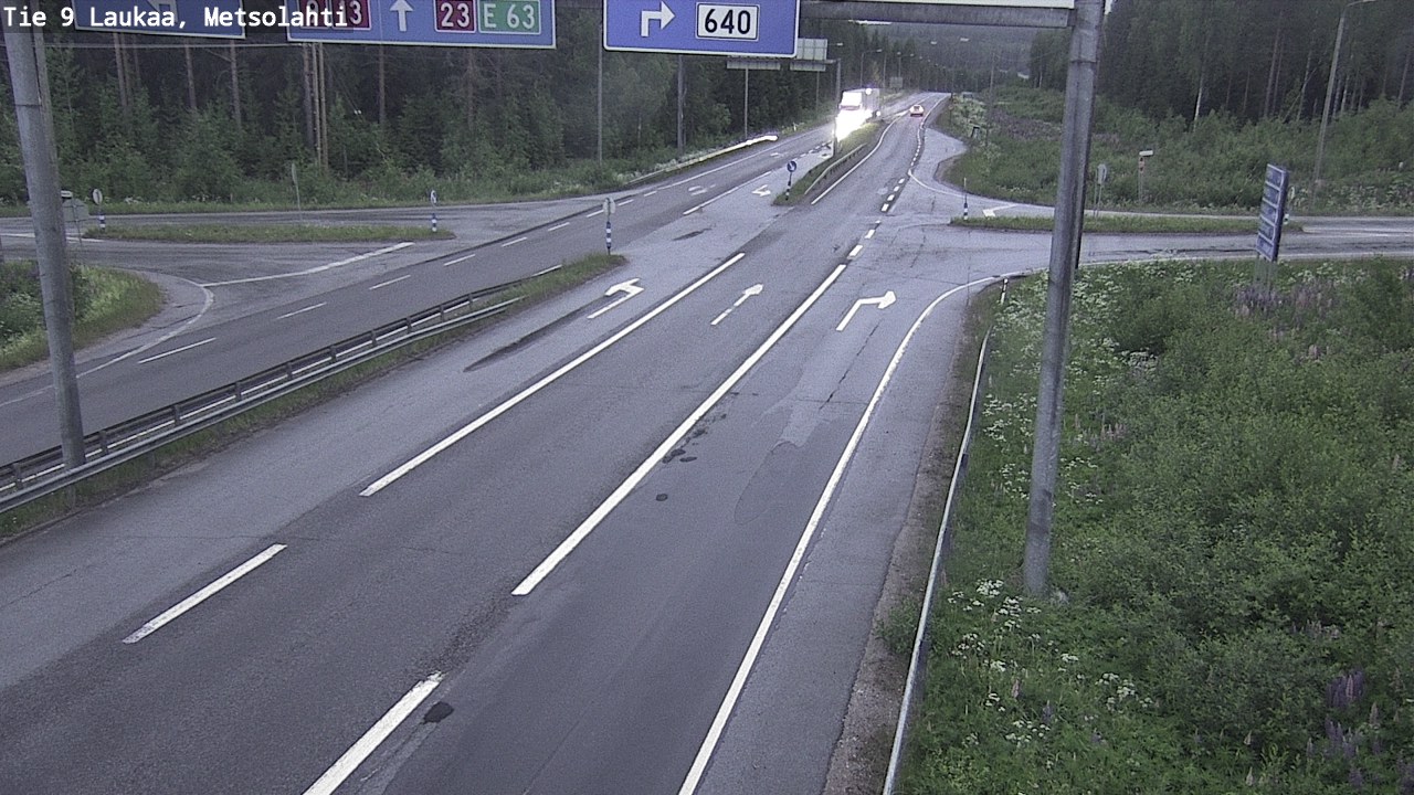 Kelikamerat Kuva Tie 9 Laukaa, Metsolahti, Laukaa, Keski-Suomi