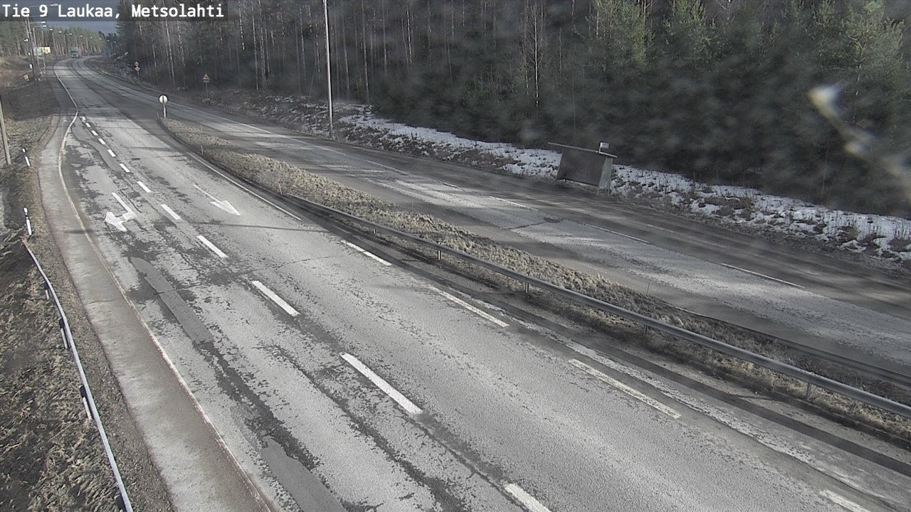 Weather Camera Image Road 9 Laukaa, Metsolahti, Laukaa, Keski-Suomi
