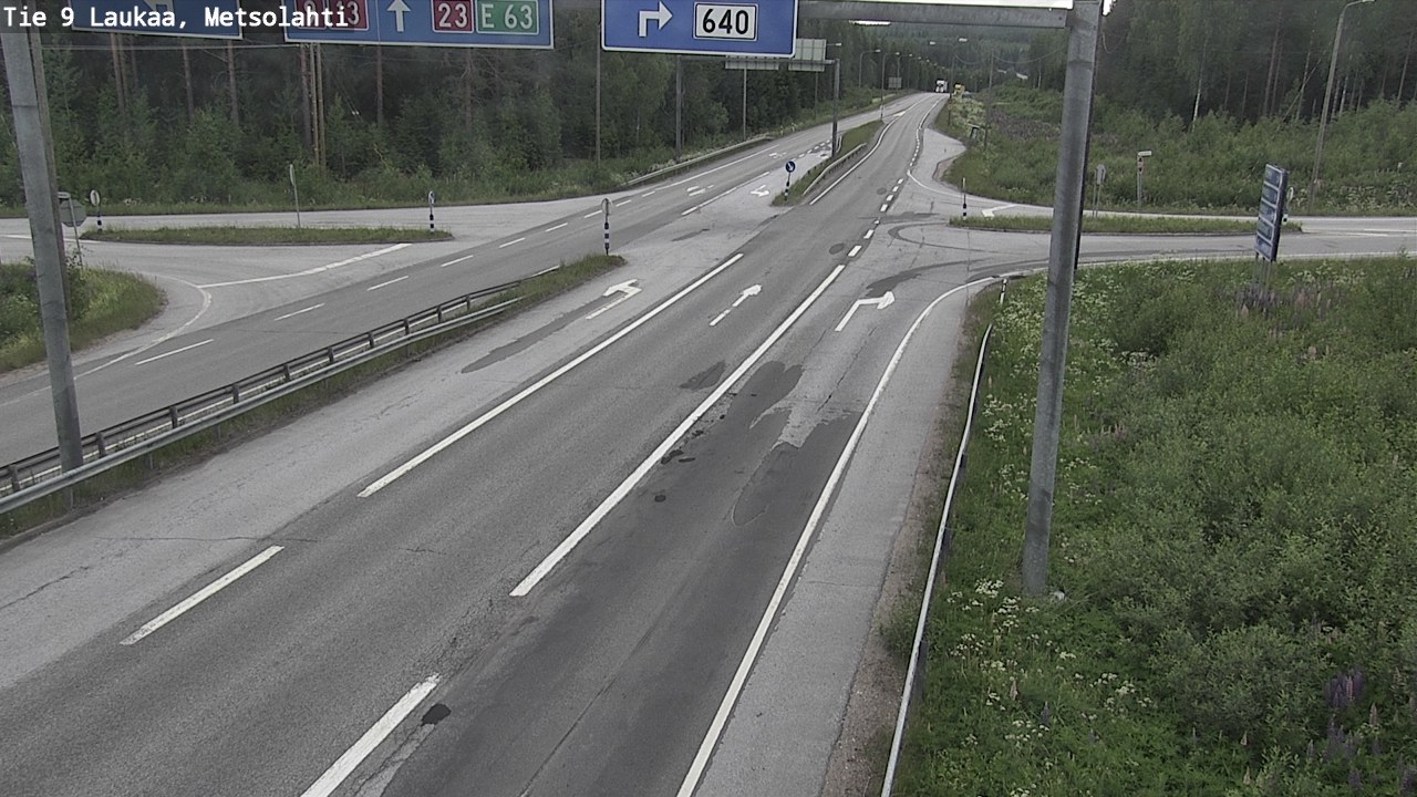 Kelikamerat Kuva Tie 9 Laukaa, Metsolahti, Laukaa, Keski-Suomi
