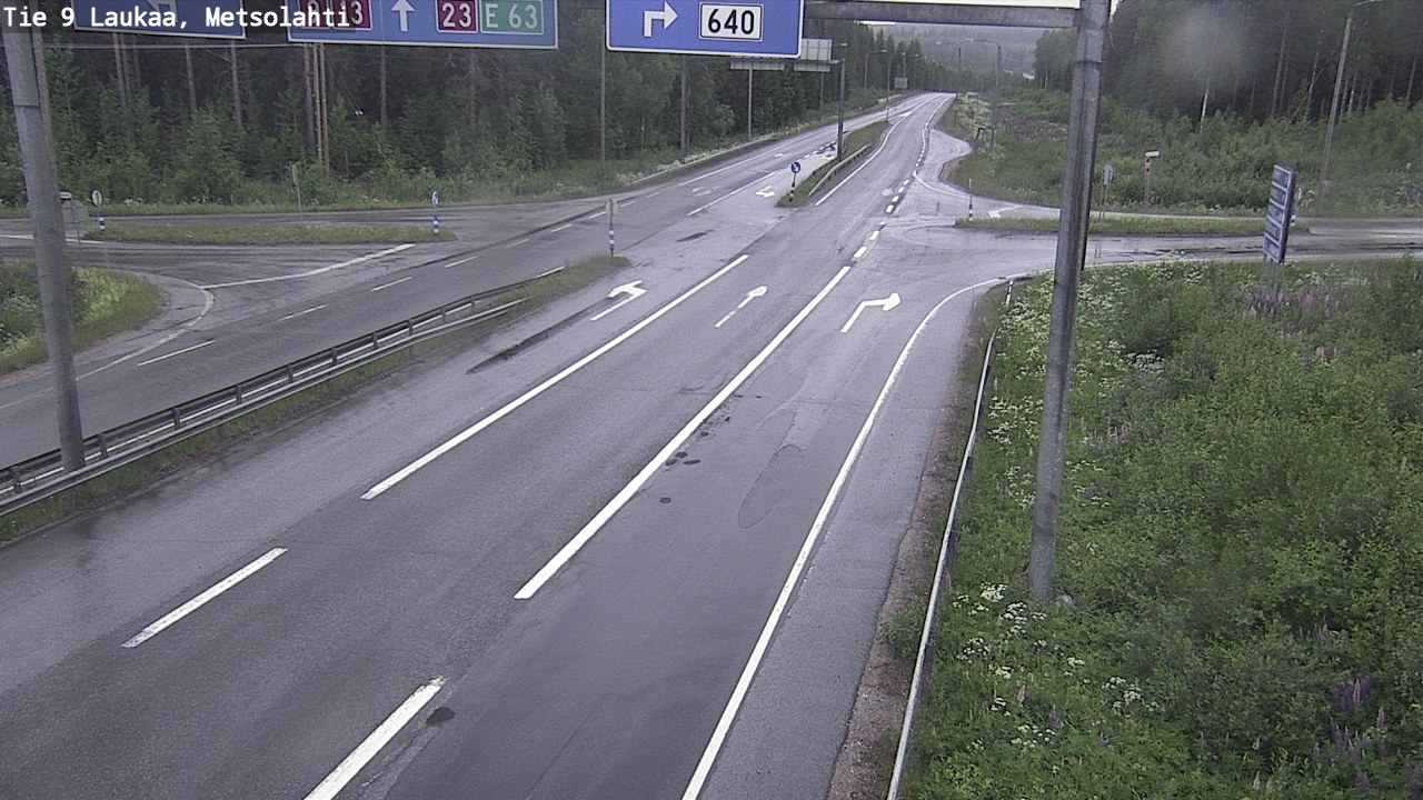 Kelikamerat Kuva Tie 9 Laukaa, Metsolahti, Laukaa, Keski-Suomi