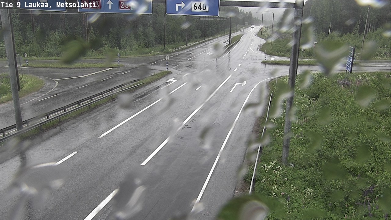 Weather Camera Image Road 9 Laukaa, Metsolahti, Laukaa, Keski-Suomi