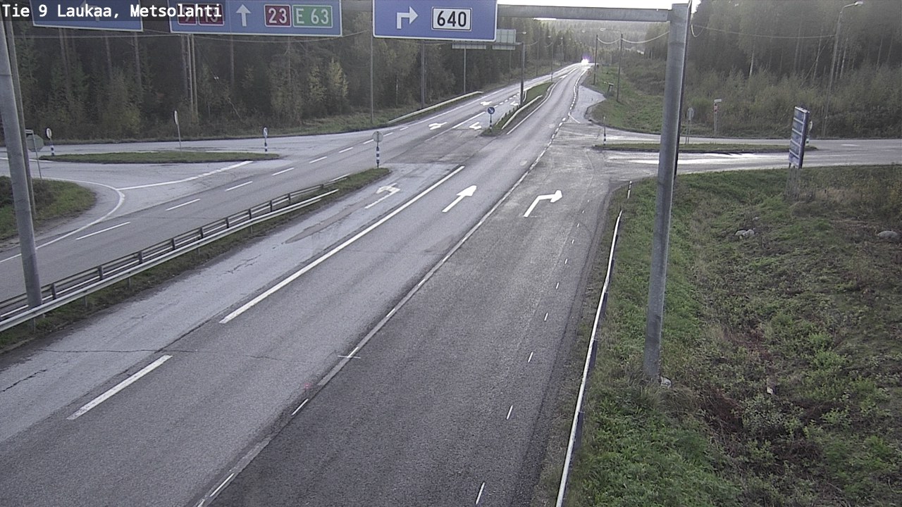 Weather Camera Image Road 9 Laukaa, Metsolahti, Laukaa, Keski-Suomi