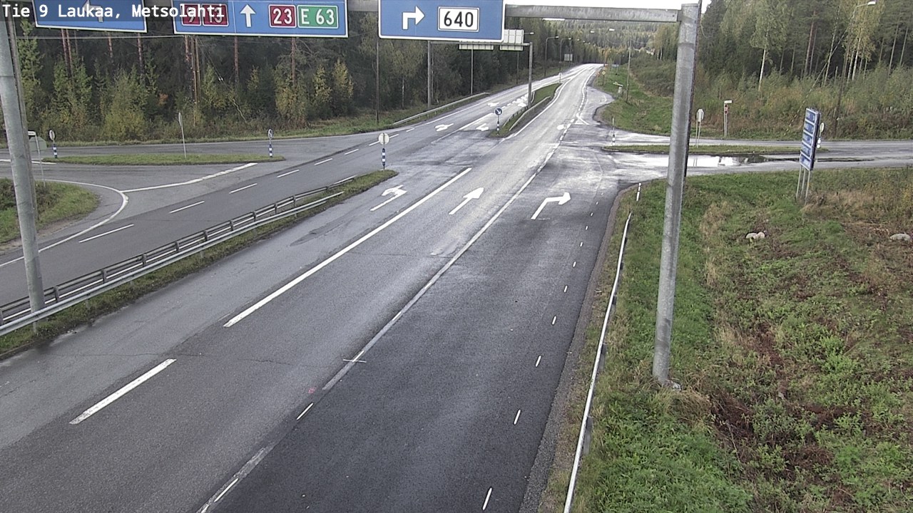 Weather Camera Image Road 9 Laukaa, Metsolahti, Laukaa, Keski-Suomi