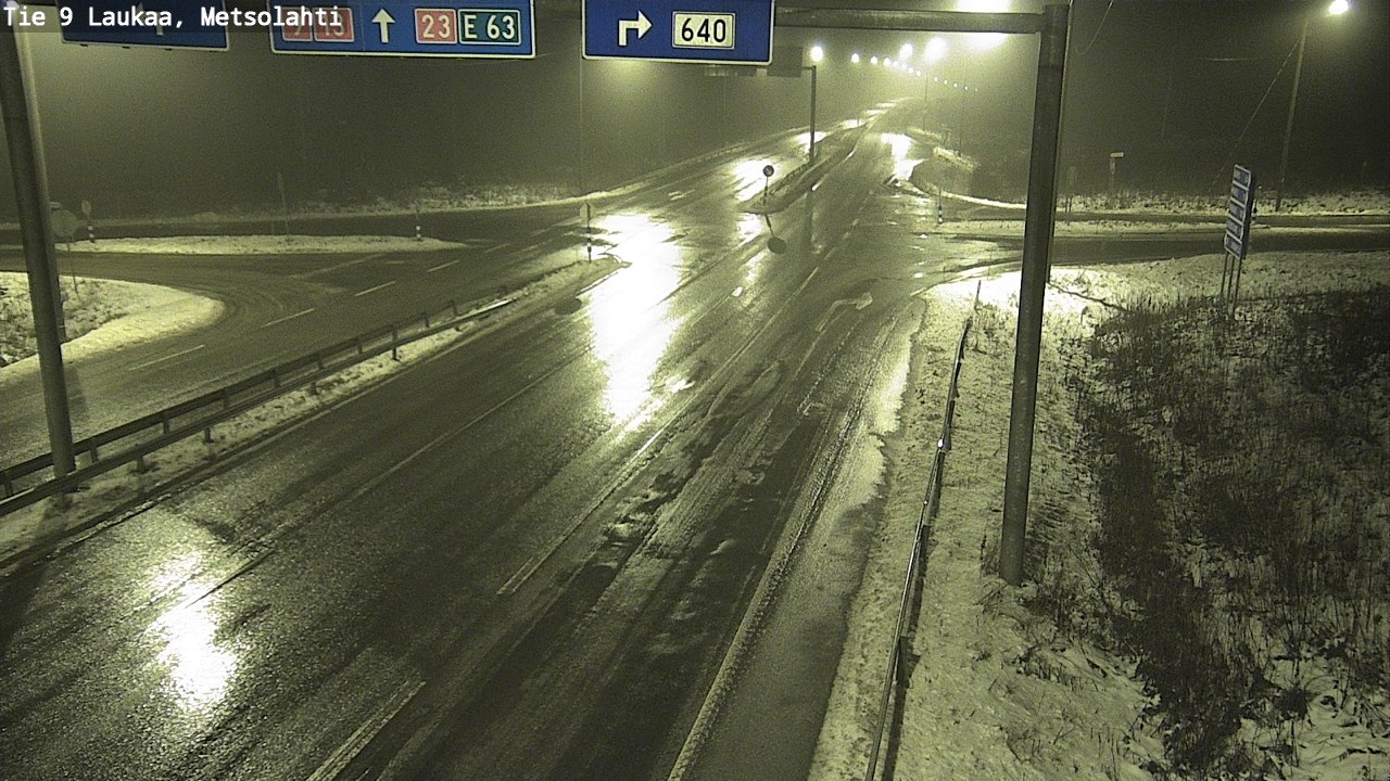 Weather Camera Image Väg 9 Laukaa, Metsolahti, Laukaa, Keski-Suomi