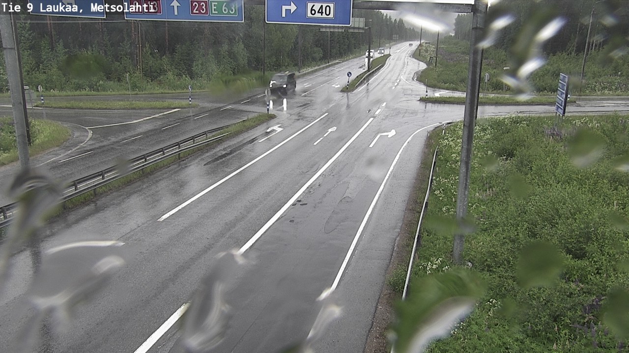 Weather Camera Image Road 9 Laukaa, Metsolahti, Laukaa, Keski-Suomi