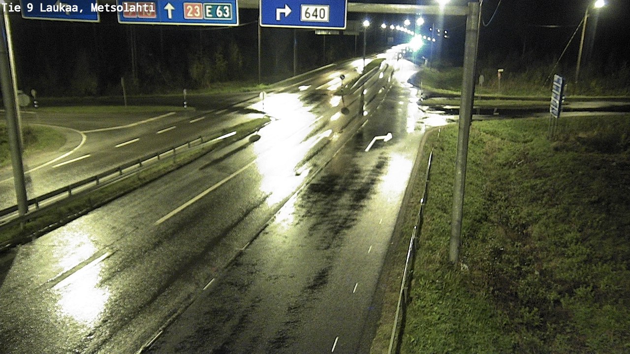 Weather Camera Image Road 9 Laukaa, Metsolahti, Laukaa, Keski-Suomi