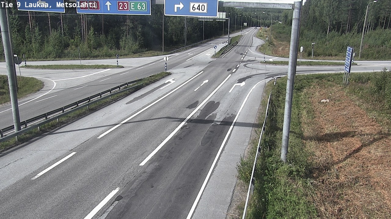 Kelikamerat Kuva Tie 9 Laukaa, Metsolahti, Laukaa, Keski-Suomi
