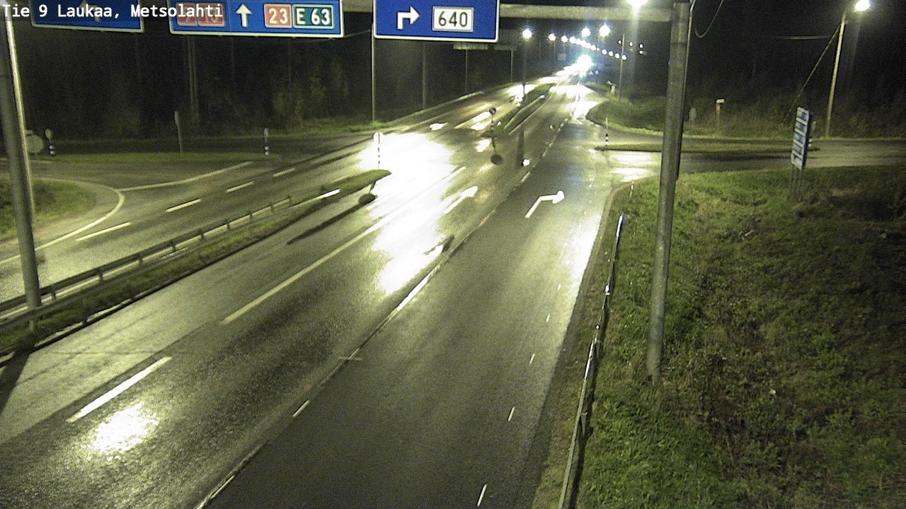 Weather Camera Image Road 9 Laukaa, Metsolahti, Laukaa, Keski-Suomi