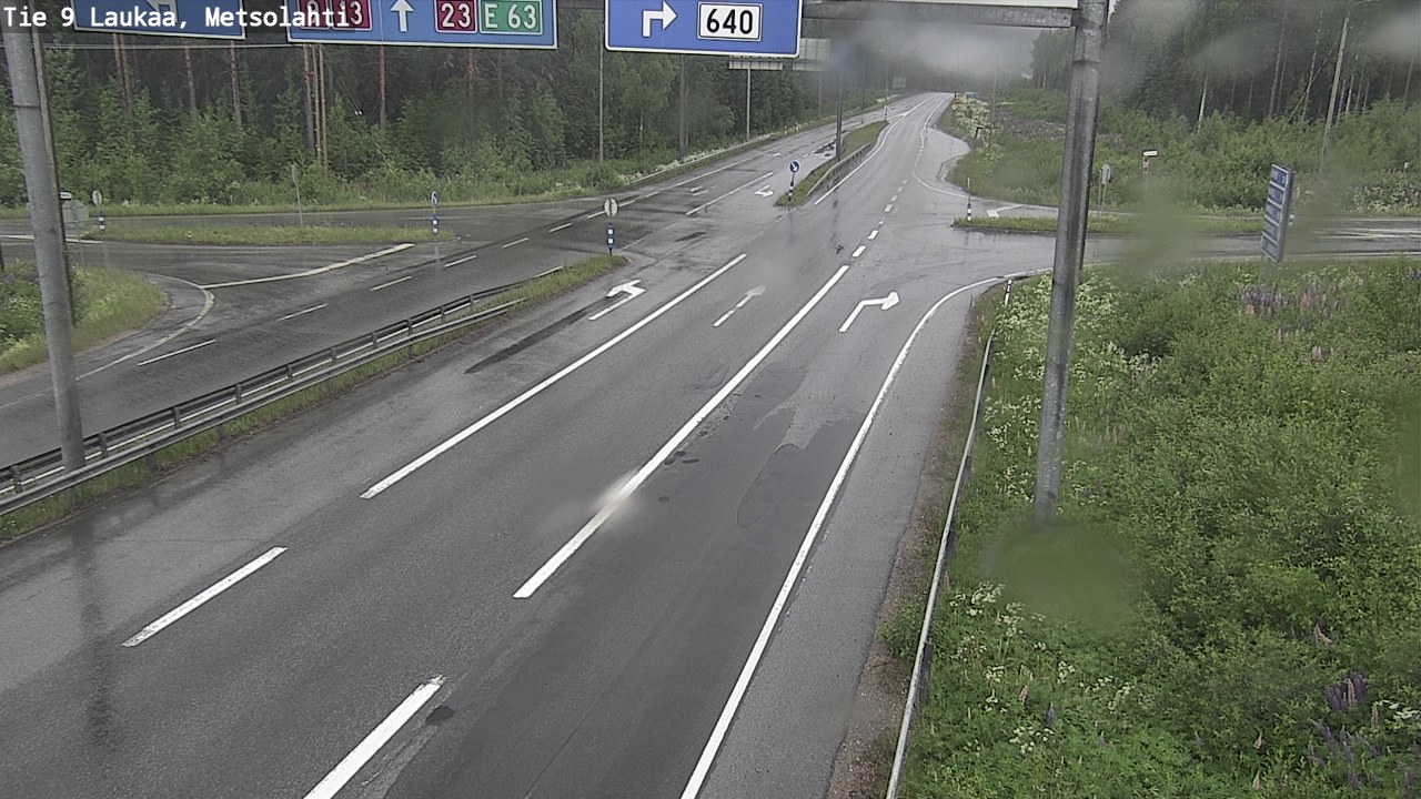 Kelikamerat Kuva Tie 9 Laukaa, Metsolahti, Laukaa, Keski-Suomi