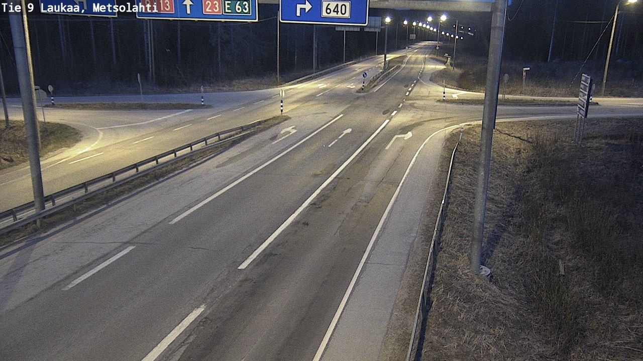 Weather Camera Image Road 9 Laukaa, Metsolahti, Laukaa, Keski-Suomi