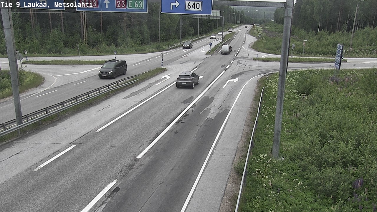 Kelikamerat Kuva Tie 9 Laukaa, Metsolahti, Laukaa, Keski-Suomi