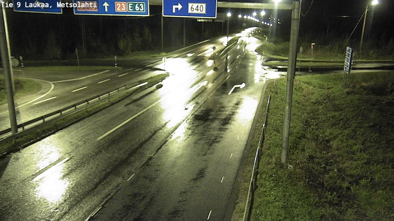 Weather Camera Image Road 9 Laukaa, Metsolahti, Laukaa, Keski-Suomi